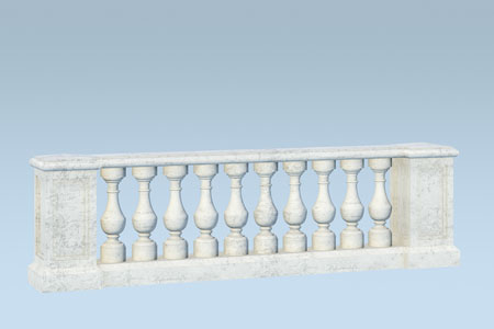 stone balustrade